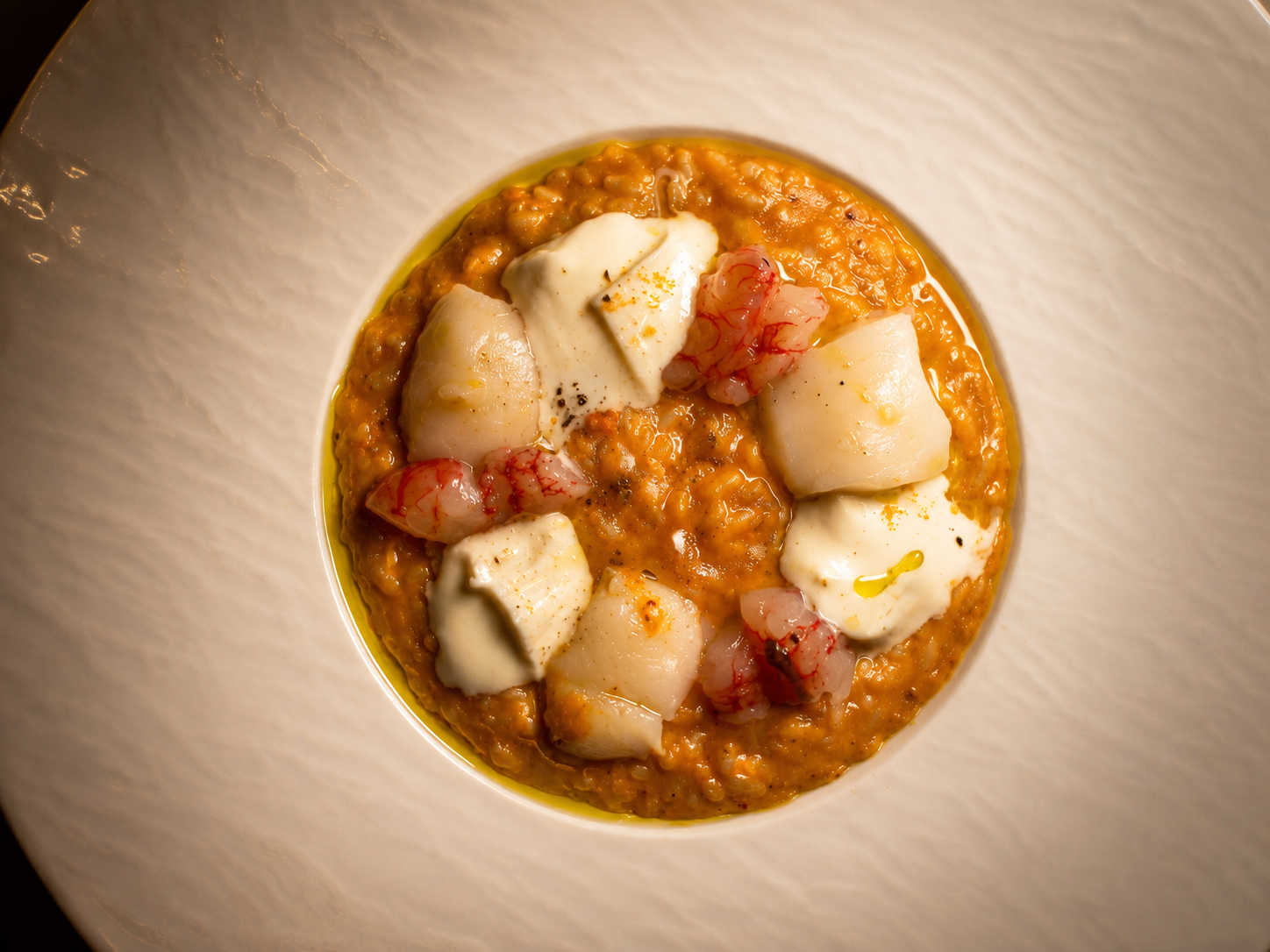 Portata del menu di Ferragosto Calamare